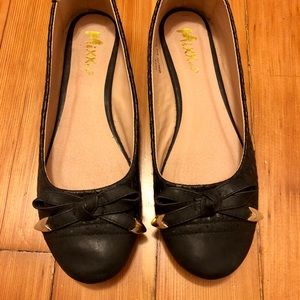 Flat Black Ballet Flats